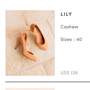 Lily Cashew Women's Heels